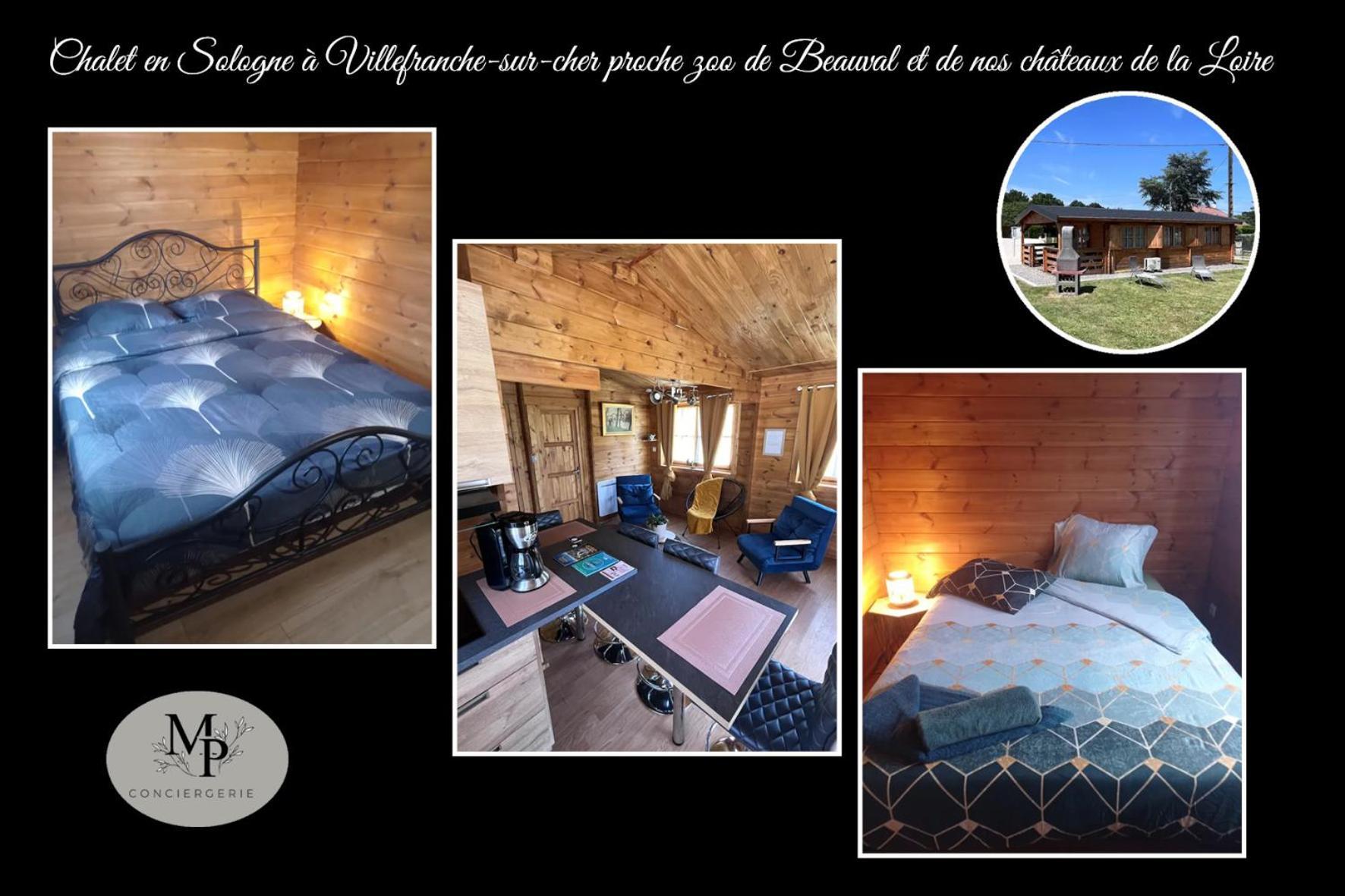 Chalet En Sologne A Villefranche Sur Cher Buitenkant foto